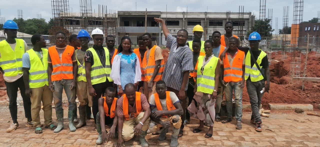 Vue générale chantier KALANKPA - Construction BTP Agoè-Nyivé Lomé